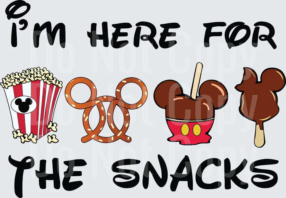 Here for the Snacks