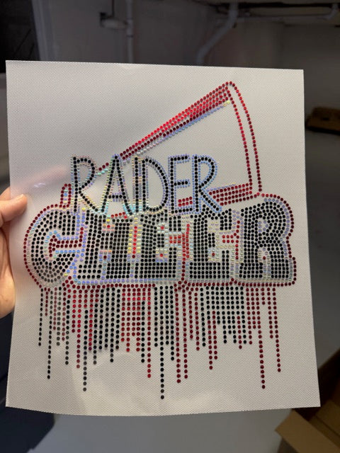Raider Cheer Spangle